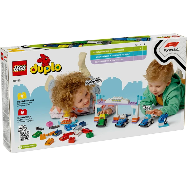 LEGO® DUPLO® TOWN F1® TEAM RACE CARS & DRIVERS