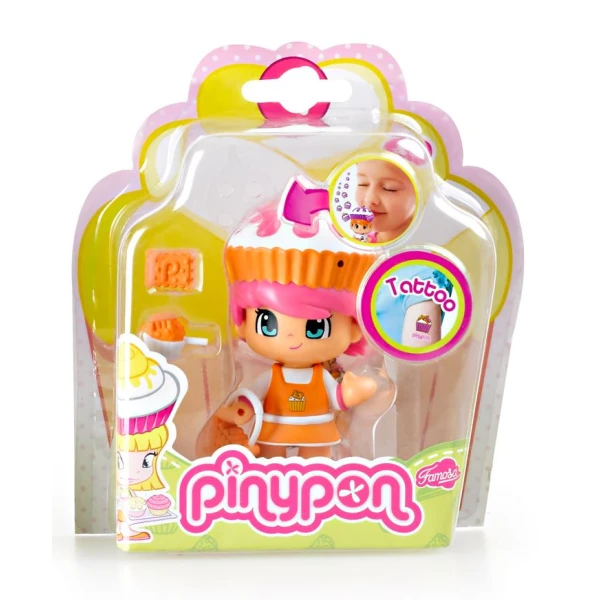 ΦΙΓΟΥΡΕΣ PINY PON CUPCAKE - ΣΕ 6 ΣΧΕΔΙΑ