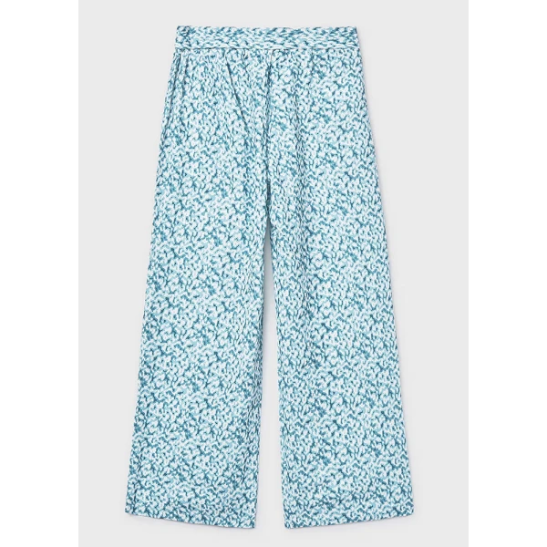 MAYORAL PANTS LONG PRINTED PETROL 