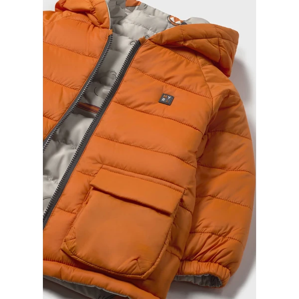 MAYORAL JACKET SOFT REVERSIBLE PUMPKIN 