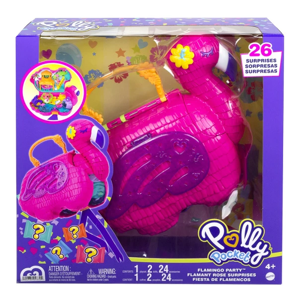 POLLY POCKET ΦΛΑΜΙΝΓΚΟ ΠΙΝΙΑΤΑ ΕΚΠΛΗΞΗ ΣΕΤ