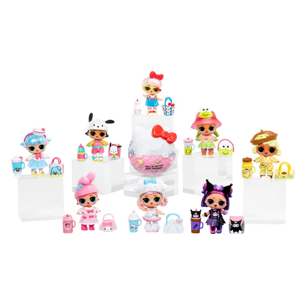 LOL SURPRISE LOVES HELLO KITTY & ΦΙΛΕΣ ΚΟΥΚΛΑ