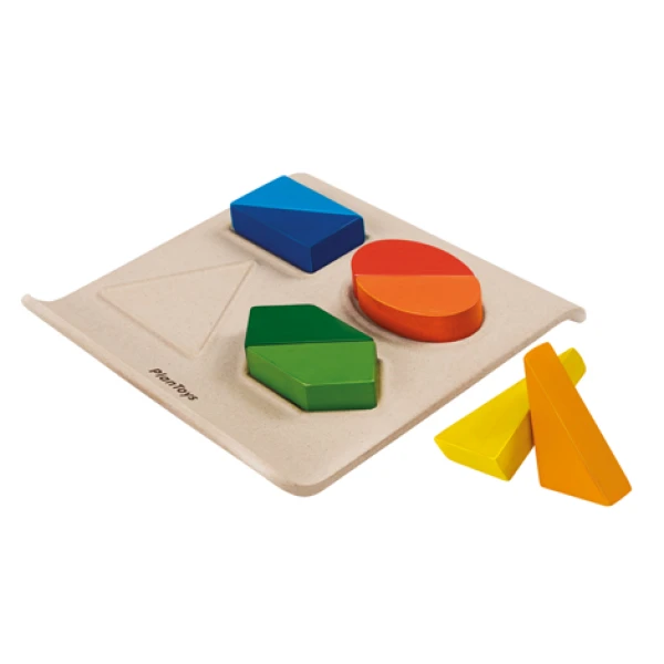 ΞΥΛΙΝΟ ΠΑΙΧΝΙΔΙ PLAN TOYS ΠΕΡΙΣΤΡΕΦΟΜΕΝΑ ΣΧΗΜΑΤΑ ΜΕ ΒΑΣΗ