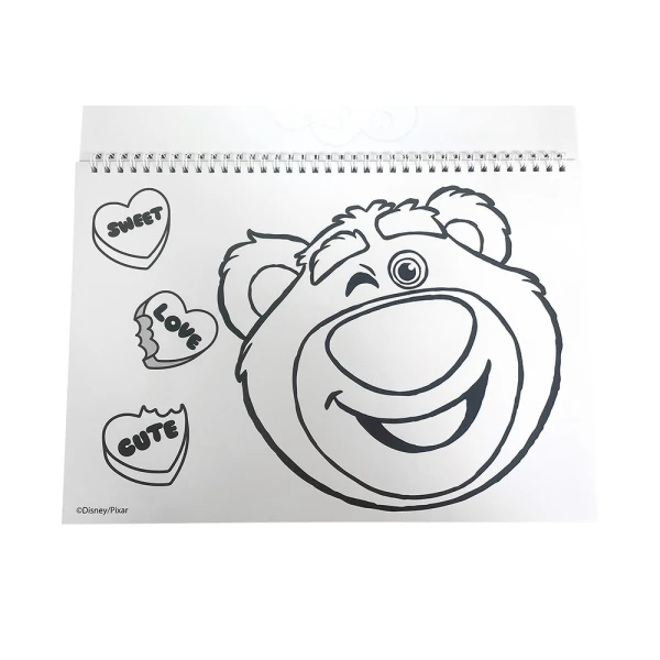 DRAWING PAD 23X33 cm 40 SHEETS AND STICKERS TOY STORY LOTSO