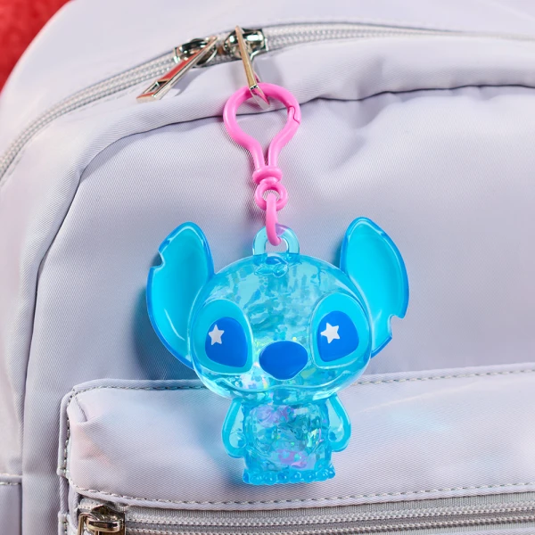 STITCH FIGURE KEYCHAIN 5 cm WITH GLITTER IN BAG