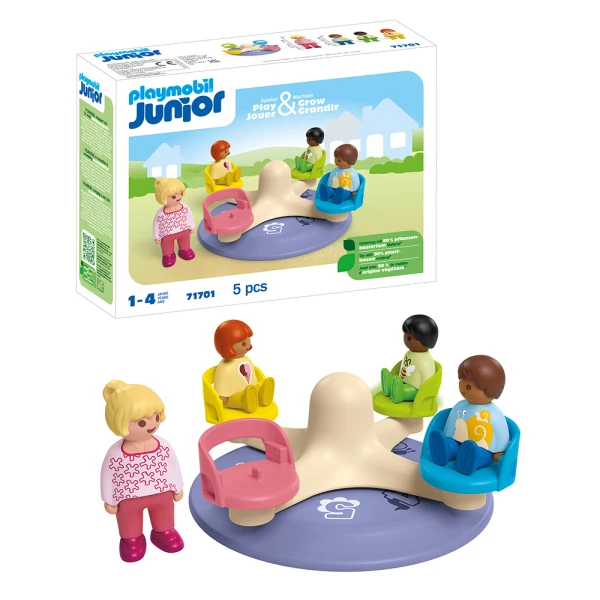PLAYMOBIL JUNIOR ΠΑΙΔΙΚΟ ΚΑΡΟΥΖΕΛ