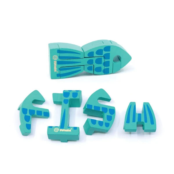 SVOORA SVOORIDLES 3D ΠΑΖΛ ΞΥΛΙΝΟ FISH