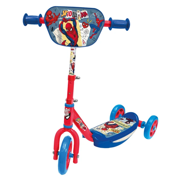 SCOOTER SPIDERMAN WITH 3 WHEELS