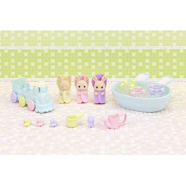 THE SYLVANIAN FAMILIES ΤΡΙΔΥΜΑ ΣΕΤ ΜΠΑΝΙΟΥ