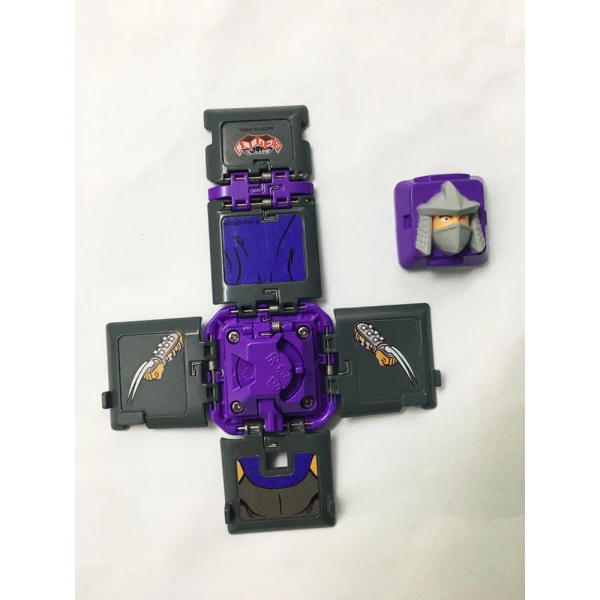 BATTLE CUBES TURTLES LEONARDO VS SHREDER