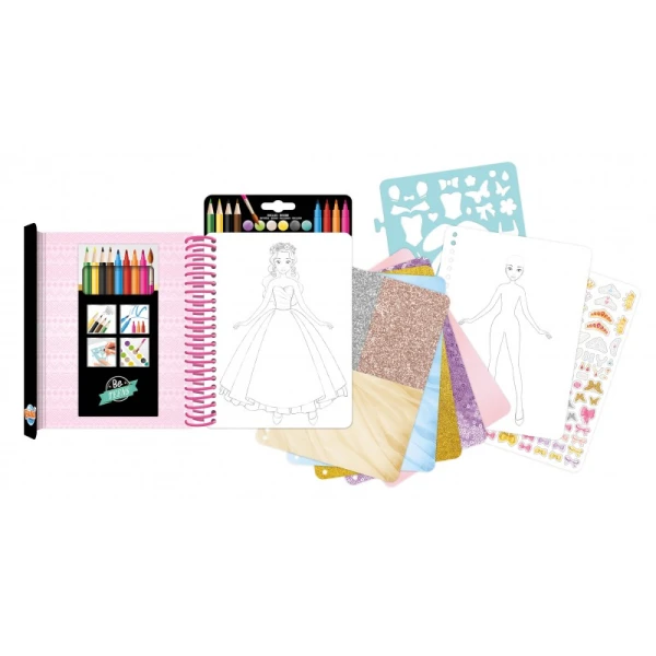 BUKI FASHION SKETCHBOOK - 3 DESIGNS