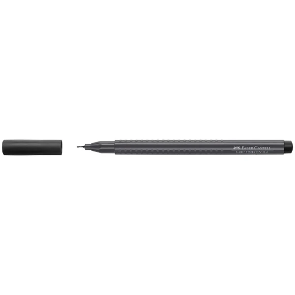 FABER-CASTELL MARKER GRIP FINEPEN 0.4mm BLACK