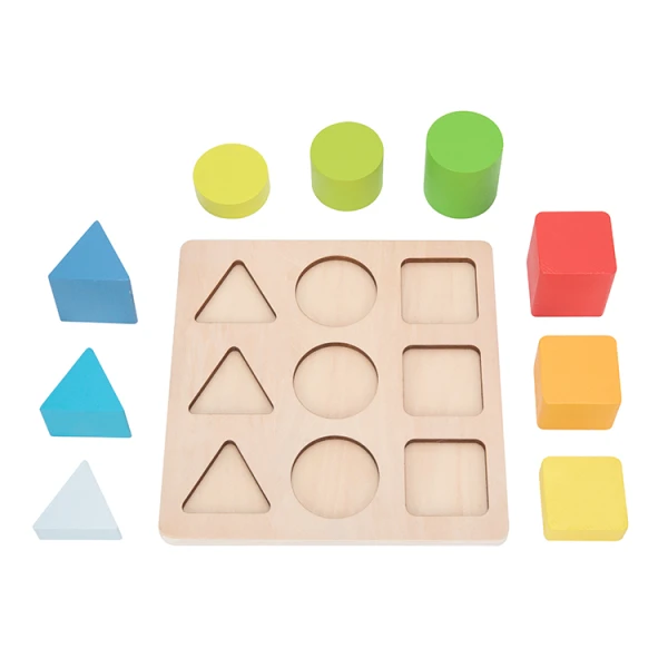 WOODEN WEDGES SHAPES AND COLORS