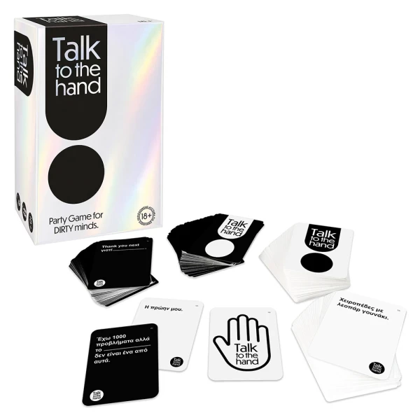 AS GAMES BOARD GAME TALK TO THE HAND FOR AGES 18+