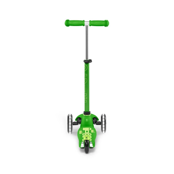 MICRO 3-WHEELS MINI MICRO DELUXE LED SCOOTER GREEN
