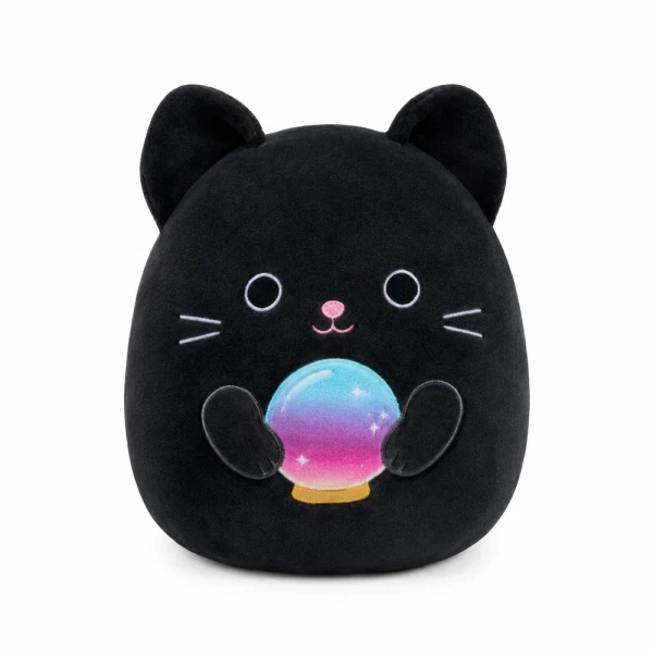 SQUISHMALLOWS-HALLOWEEN PLUSH 19 cm W3 - CALIO THE BLACK CAT