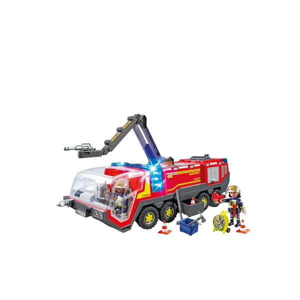 PLAYMOBIL CITY ACTION ΠΥΡΟΣΒΕΣΤΙΚΟ ΟΧΗΜΑ ΜΕ ΦΩΤΑ, ΗΧΟ ΚΑΙ ΠΥΡΟΣΒΕΣΤΙΚΟ ΚΑΝΟΝΙ