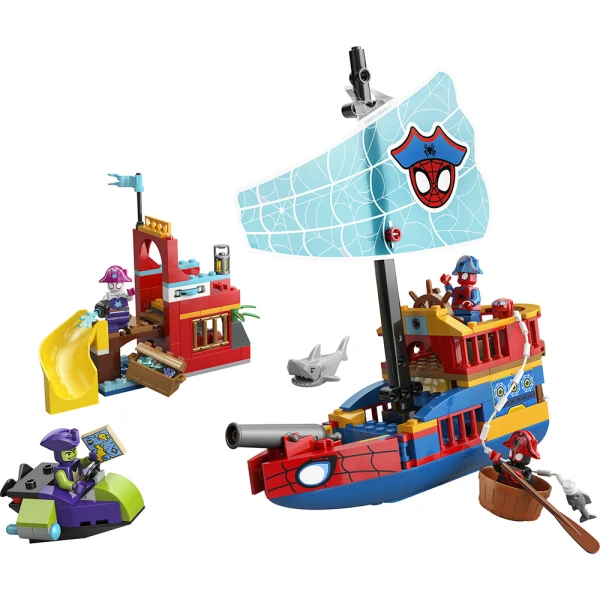 LEGO® MARVEL SPIDEY AND HIS AMAZING FRIENDS ΠΕΙΡΑΤΙΚΟ ΠΛΟΙΟ ΟΜΑΔΑΣ ΣΠΑΙΝΤΙ