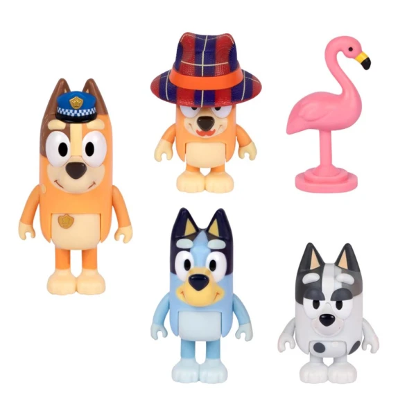 BLUEY S15 ΣΕΤ 4 ΦΙΓΟΥΡΕΣ SLEEPOVER