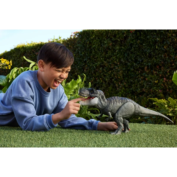 JURASSIC WORLD REBIRTH POWER DEVOUR – T-REX WITH REPEATED CHOMP & SOUNDS
