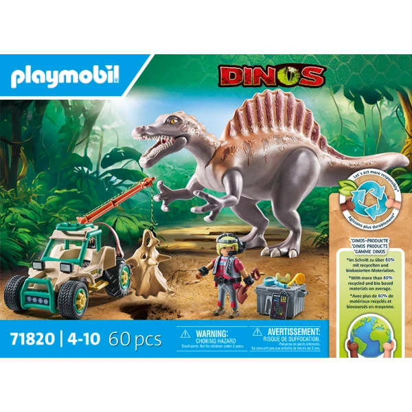 PLAYMOBIL DINOS SPINOSAURUS ATTACK