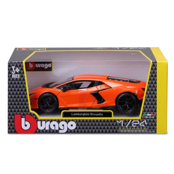 BBURAGO 1:24 LAMBORGHINI REVUELTO ORANGE