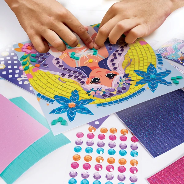 HAPPIHOBBI CRAFT SET MOSAIC WITH STICKERS DREAMWORLD