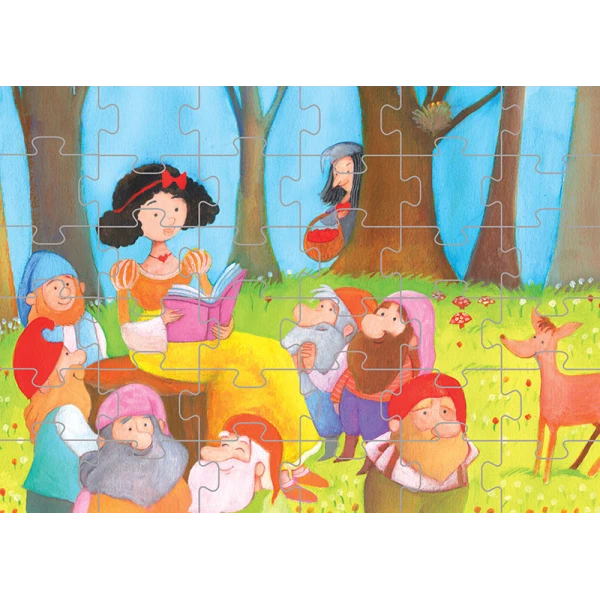 50-50 GAMES PUZZLE SNOW WHITE 36 PCS.