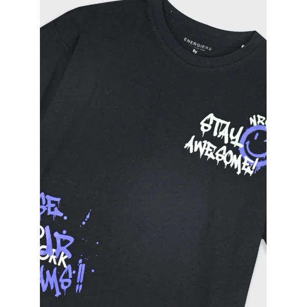 ENERGIERS BLOUSE BOY BLACK