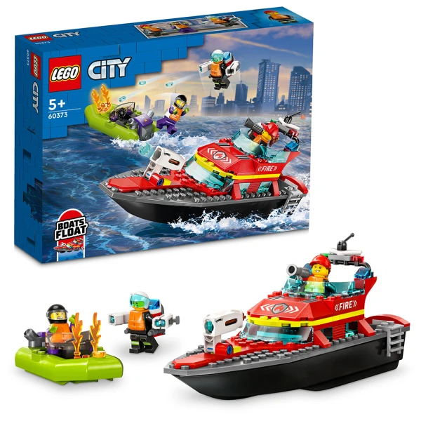 LEGO® CITY ΔΙΑΣΩΣΤΙΚΟ ΠΥΡΟΣΒΕΣΤΙΚΟ ΣΚΑΦΟΣ
