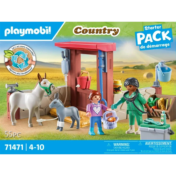 PLAYMOBIL COUNTRY FARMYARD VET