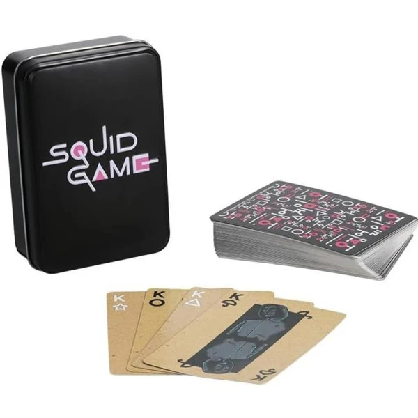 PALADONE SQUID GAME PLAYING CARDS IN A TIN