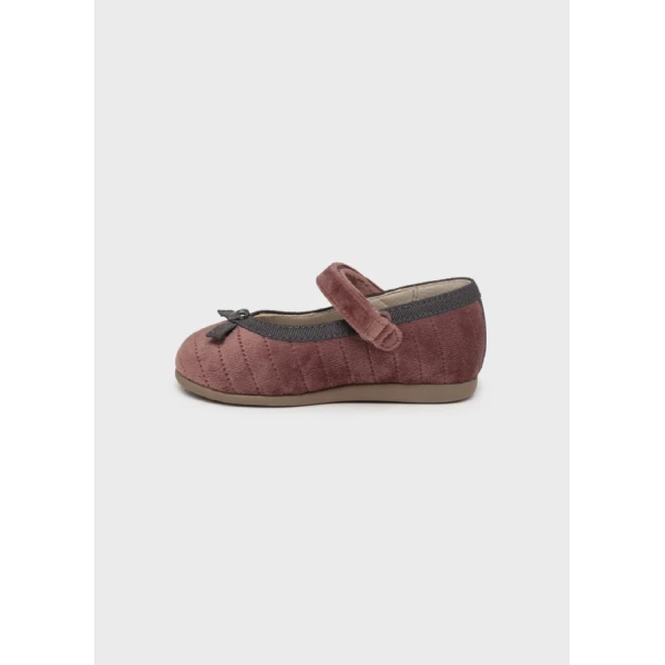MAYORAL TOGGLE SHOES VELVET PINK