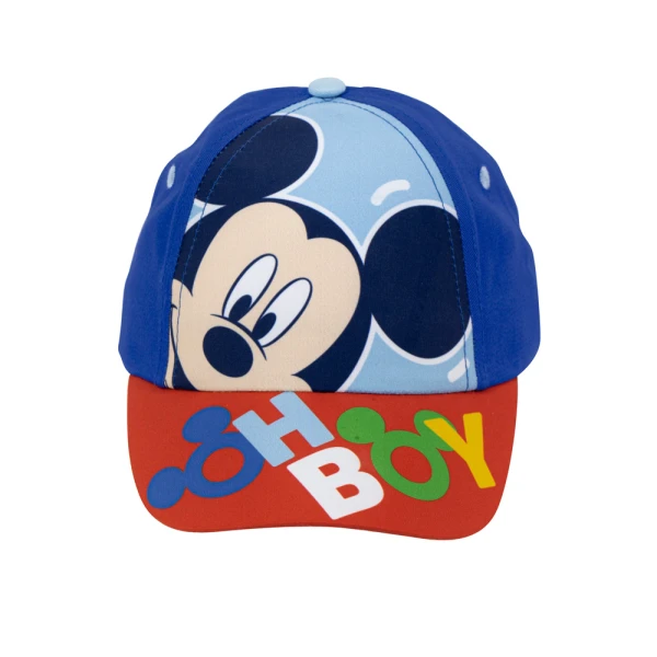 COTTON/PLY HAT MICKEY KIDS 48/51 - BLUE