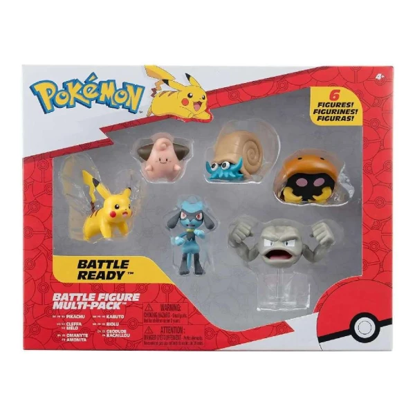 POKEMON W7 ΣΕΤ 6 ΦΙΓΟΥΡΕΣ