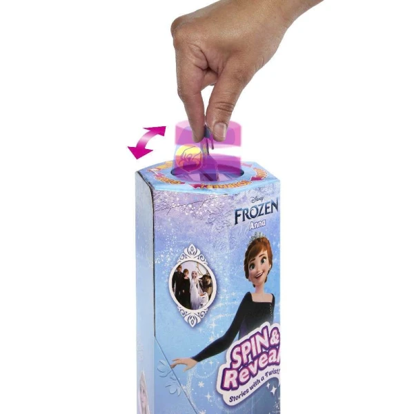 DISNEY FROZEN SPIN & REVEAL ΚΟΥΚΛΑ ΑΝΝΑ 