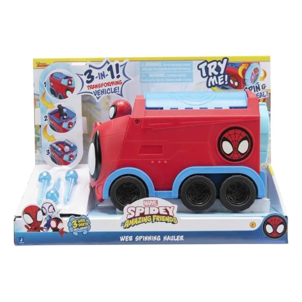 SPIDEY ΕΚΤΟΞΕΥΤΗΣ SPIDEY 20 cm ΜΕ 3 ΦΙΓΟΥΡΕΣ