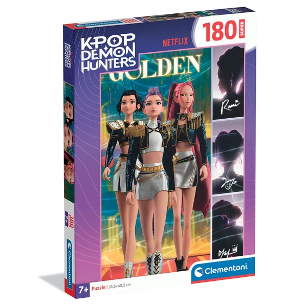 CLEMENTONI PUZZLE SUPER COLOR K=POP DEMON HUNTERS 180 pcs