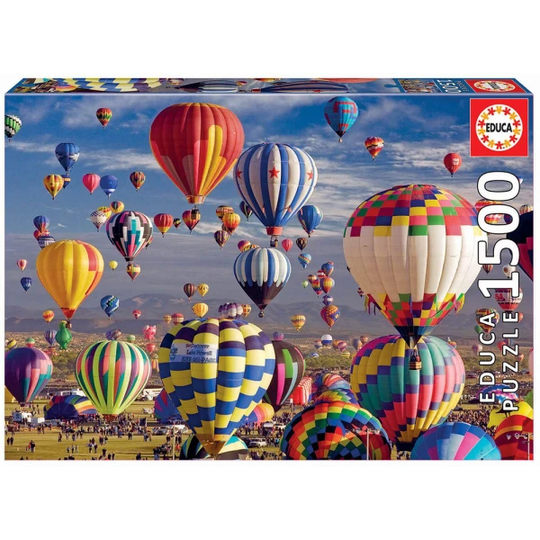 EDUCA PUZZLE 1500 pcs HOT AIR BALLOONS