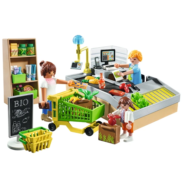 PLAYMOBIL MY LIFE ΤΑΜΕΙΟ ΒΙΟΛΟΓΙΚΟΥ ΚΑΤΑΣΤΗΜΑΤΟΣ