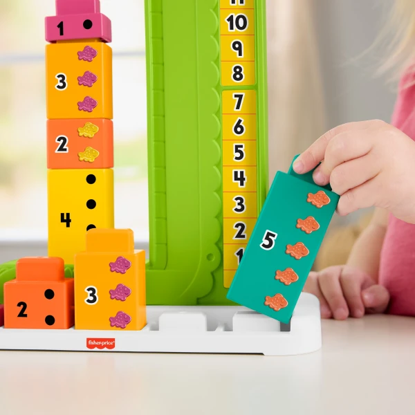 FISHER PRICE EDUCATIONAL TOY ALLIGATOR
