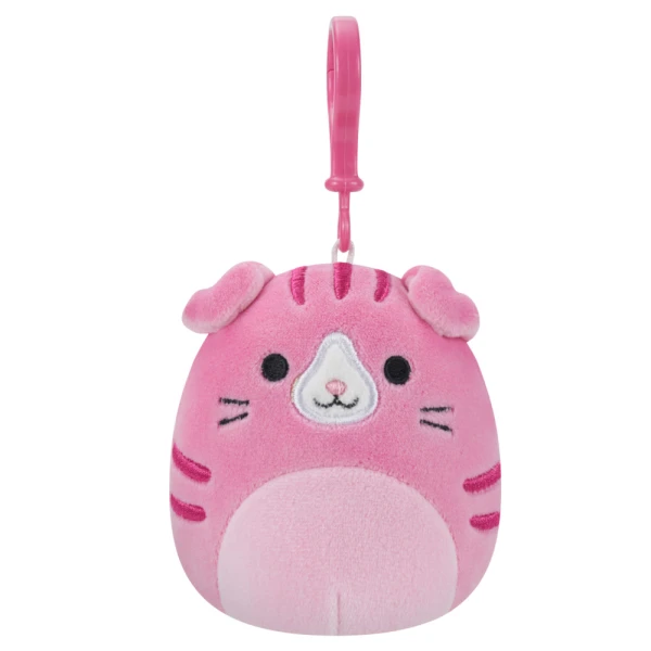 SQUISHMALLOWS PLUSH KEYCHAIN 9 cm W11 - GERALDINE THE SCOTTISH FOLD CAT