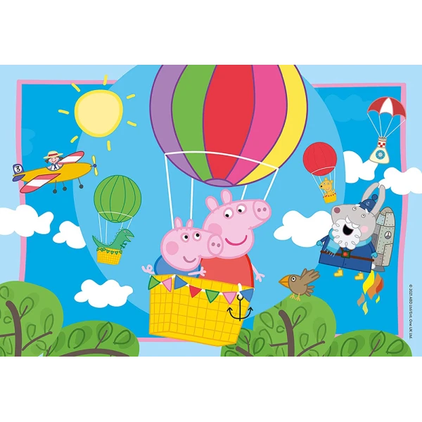RAVENSBURGER ΠΑΖΛ 2X12 τεμ. PEPPA PIG