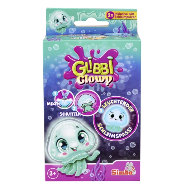 GLIBBI GLOWY ΜΕΔΟΥΣΑ ΜΕ SLIME ΠΟΥ ΦΩΣΦΟΡΙΖΕΙ