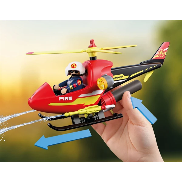 PLAYMOBIL CITY ACTION ΕΛΙΚΟΠΤΕΡΟ ΠΥΡΟΣΒΕΣΤΙΚΗΣ