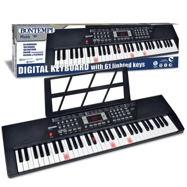 BONTEMPI ΗΛΕΚΤΡΟΝΙΚΟ KEYBOARD ΜΕ 61 ΚΛΕΙΔΙΑ