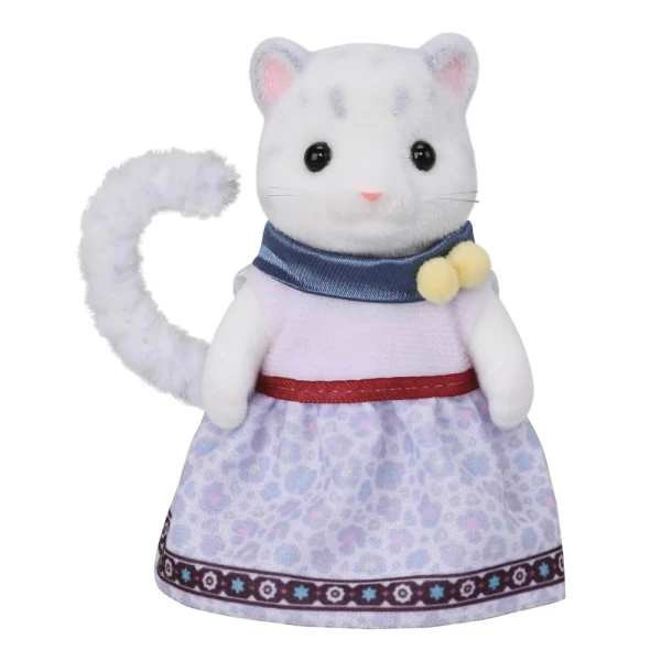 THE SYLVANIAN FAMILIES SNOW LEOPARD FAMILY PLAYSET