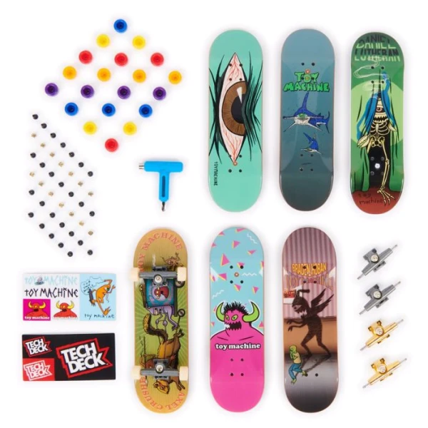 TECH DECK SK8 BONUS PACK ΜΕ 6 ΣΑΝΙΔΑΚΙΑ