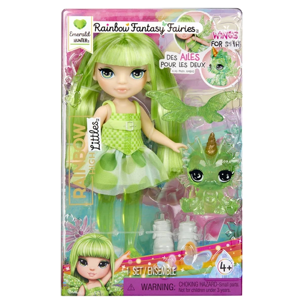 RAINBOW HIGH LITTLES FANTASY FAIRIES ΚΟΥΚΛΑ EMERALD HUNTER