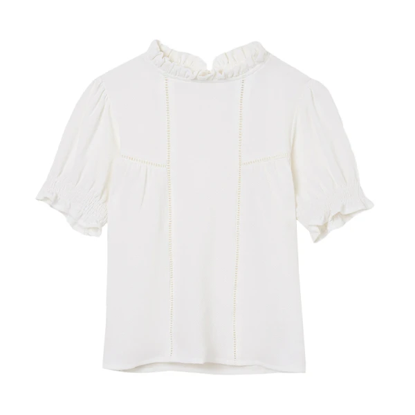 MAYORAL SHIRTWAIST EMBROIDERED ECRU